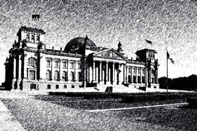 Reichstag, Strichzeichnung